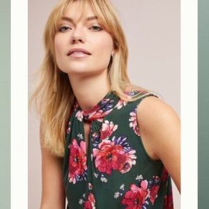 🔥📉🖤🦃Anthropologie Vanessa Virginia Twist-Neck